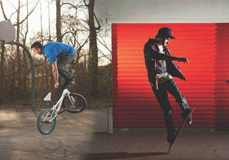 BMX & Skate show, une performance en duo